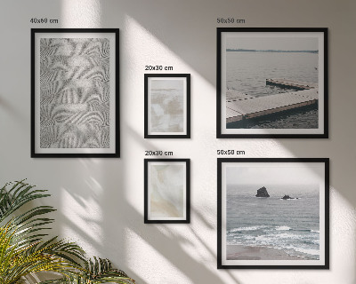Set of 5 wall art pieces Abstract design modern textures