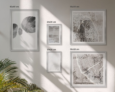 Gallery wall Abstract modern shapes