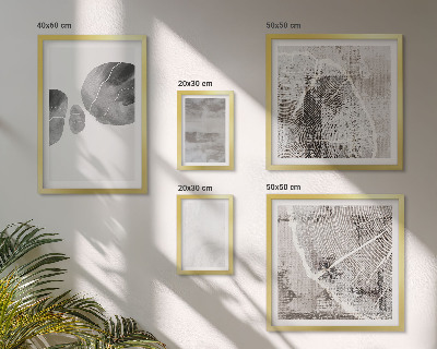 Gallery wall Abstract modern shapes