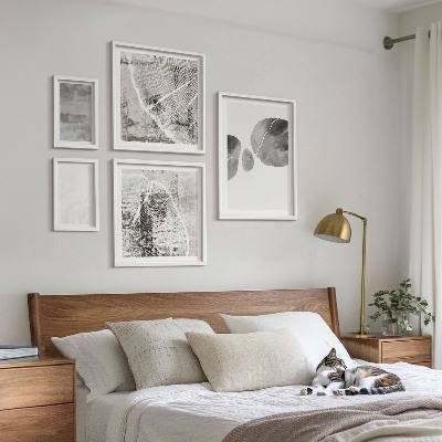 Gallery wall Abstract modern shapes
