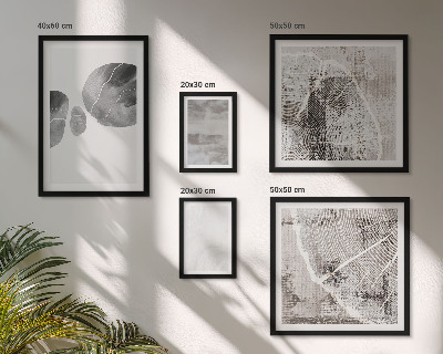 Gallery wall Abstract modern shapes