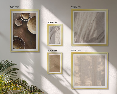 Set of 5 wall art pieces Minimalist texture structures
