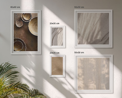 Set of 5 wall art pieces Minimalist texture structures