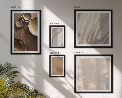 Set of 5 wall art pieces Minimalist texture structures