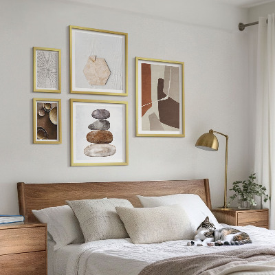 Gallery wall Textures modern art