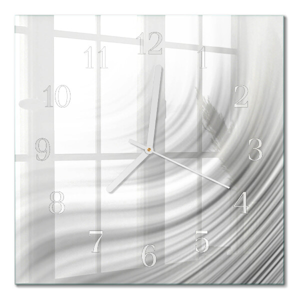 Square kitchen clock Abstraction