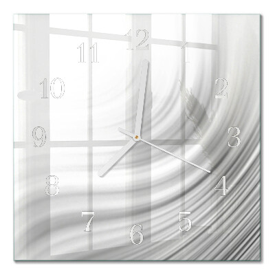 Square kitchen clock Abstraction