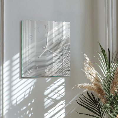 Square kitchen clock Abstraction