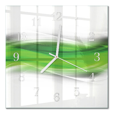 Square wall clock Abstraction