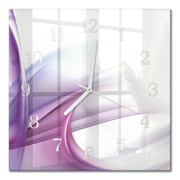 Square wall clock Abstraction