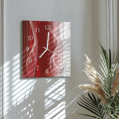 Square wall clock Abstraction