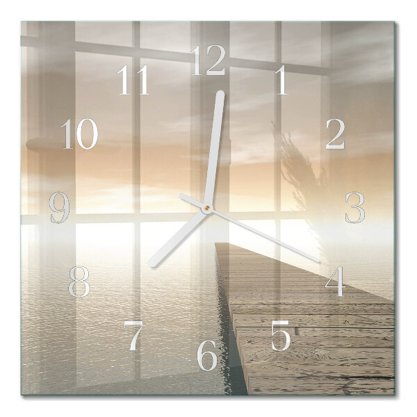 Square wall clock Pier