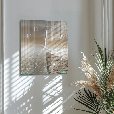Square wall clock Pier