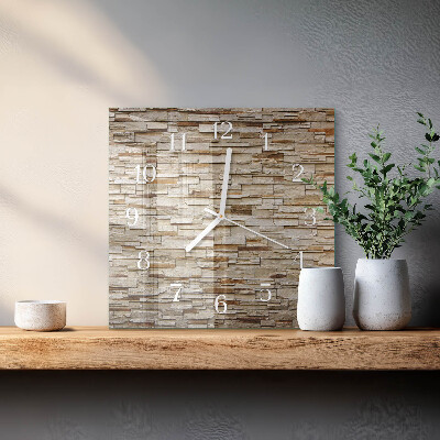 Square kitchen clock Clinker