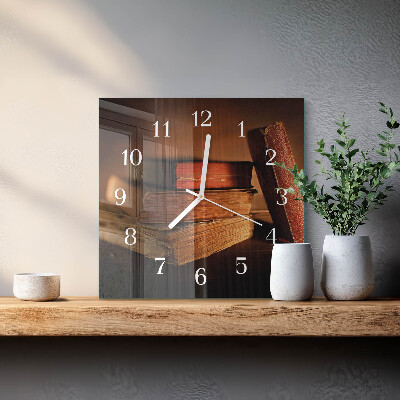 Square kitchen clock Book