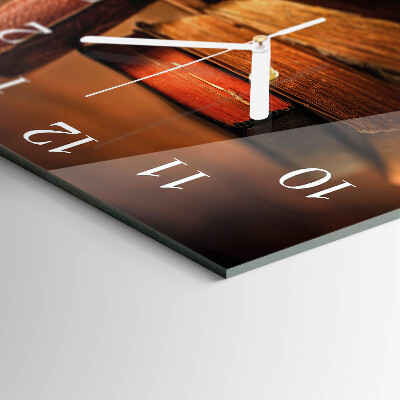 Square kitchen clock Book