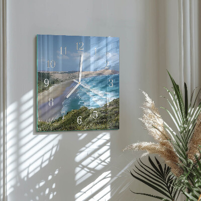 Square wall clock Coast
