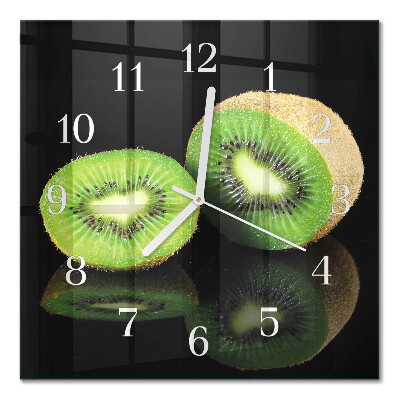Square wall clock Kiwi