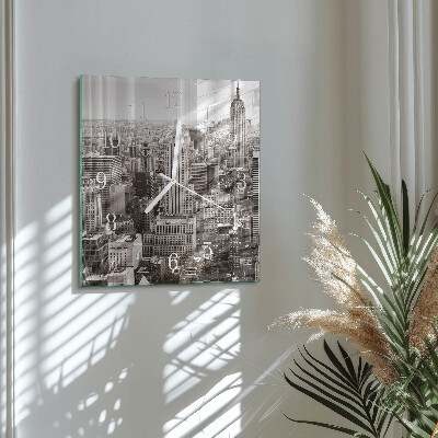 Square kitchen clock Horizon