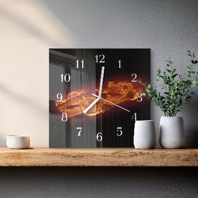 Square kitchen clock Junk