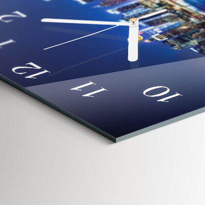 Square wall clock Horizon