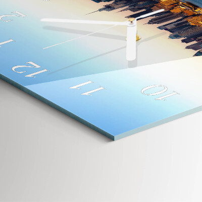 Square wall clock Horizon