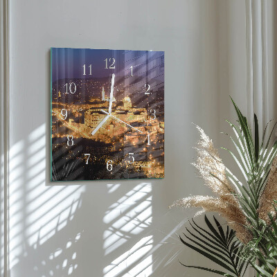 Glass clock square Budapest