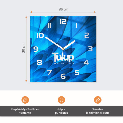 Square kitchen clock Network