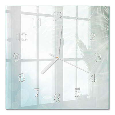 Square kitchen clock Abstraction