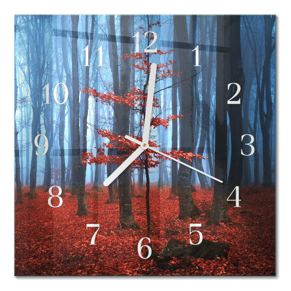 Square wall clock Darkness