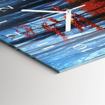 Square wall clock Darkness