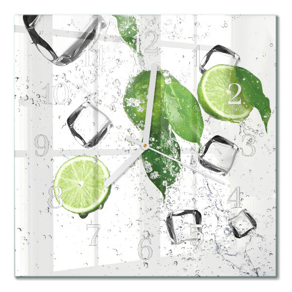 Square wall clock Limes