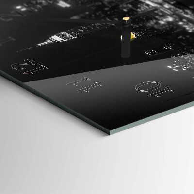 Square kitchen clock Horizon