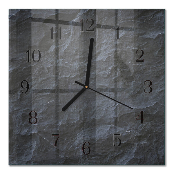 Glass wall clock square Background