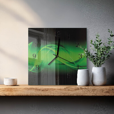 Square kitchen clock Abstraction