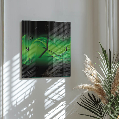 Square kitchen clock Abstraction
