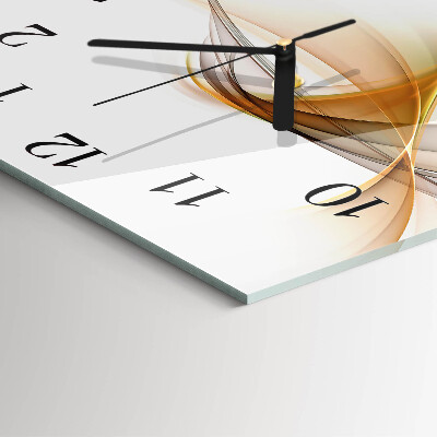 Square wall clock Abstraction