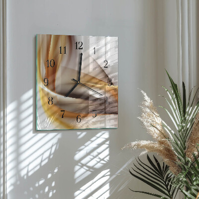 Square kitchen clock Abstraction