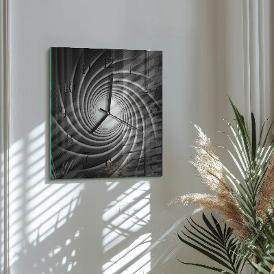 Square kitchen clock Vortex