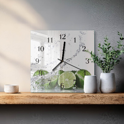 Square wall clock Limes
