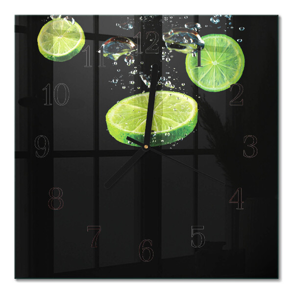 Square wall clock Limes