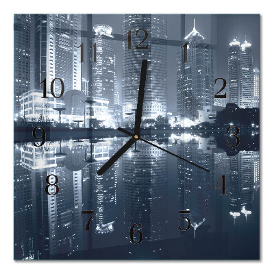 Square wall clock Horizon