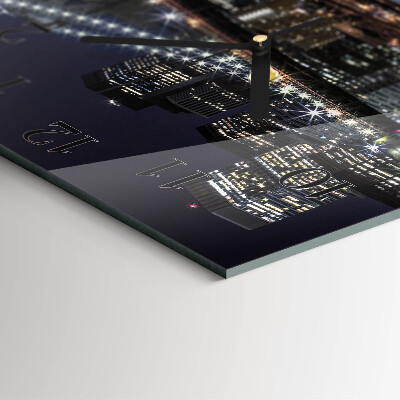 Square wall clock Horizon
