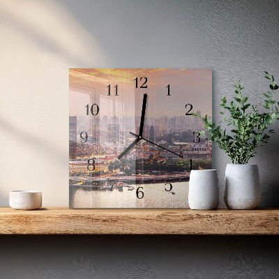 Square kitchen clock City
