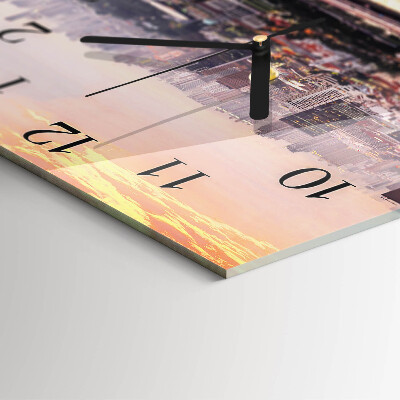 Square kitchen clock City