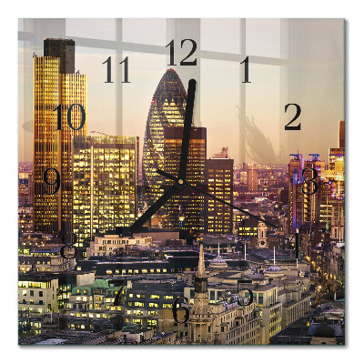 Square wall clock London