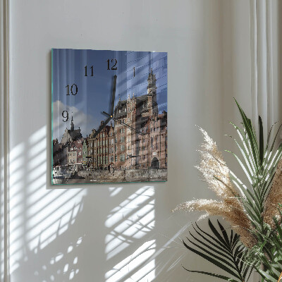 Square kitchen clock Gdansk