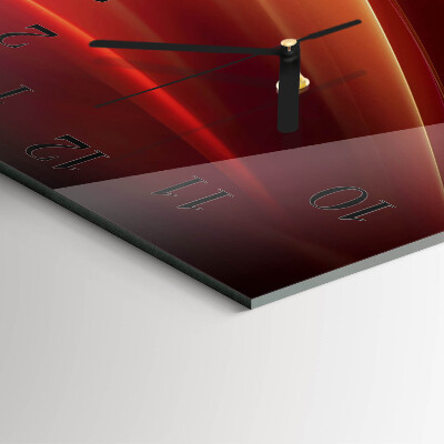Square kitchen clock Abstraction