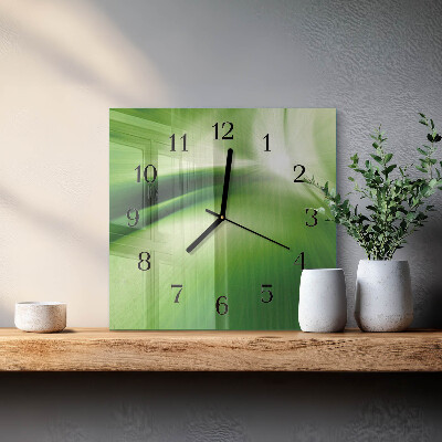 Square wall clock Abstraction