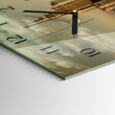 Square wall clock Warsaw